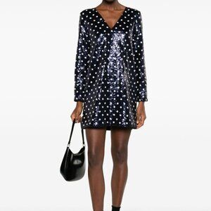 Baum und Pferdgarten Javona Sequined Polka Dot minidress - Size M